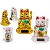 Ootb - Winkekatze, mit Solarzelle, ca. 8 cm assortiert