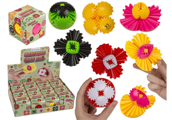 Ootb - Zahnrad Ball 6.5 cm 1 Stück assortiert