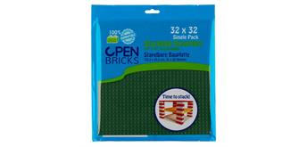 Open Bricks Bauplatte Single Pack olivgrün 32 x 32