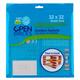 Open Bricks Bauplatte transparent 1 Stück 32 x 32