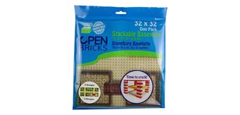 Open Bricks Bauplatten Duo Pack Farm Kreuzung