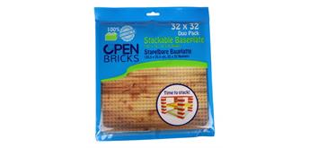 Open Bricks Bauplatten Duo Pack Holz 32 x 32