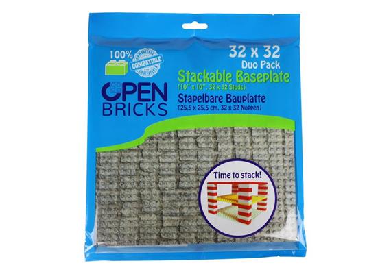 Open Bricks Bauplatten Duo Pack Pflasterstein