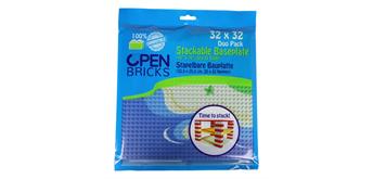 Open Bricks Bauplatten Duo Pack Strand Kurve