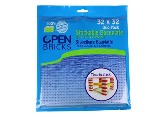 Open Bricks Bauplatten Duo Pack Wasser 32 x 32