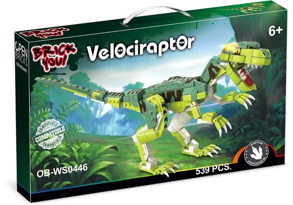 Open Bricks OB-WS0446 Dinosaurier Velociraptor