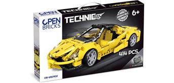 Open Bricks OB-WS0902 Sportauto gelb