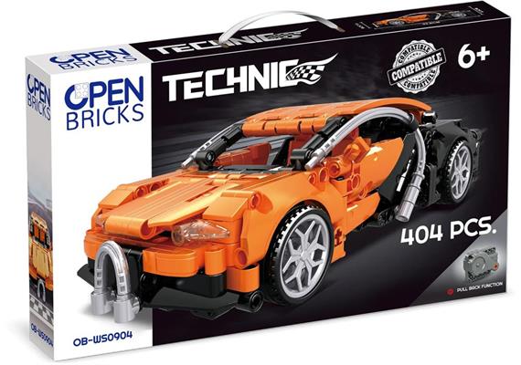 Open Bricks OB-WS0904 Sportauto orange