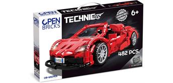 Open Bricks OB-WS0905 Sportauto rot