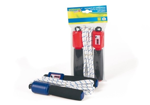 Outdoor Active Springseil mit Zählwerk, Länge 235 cm