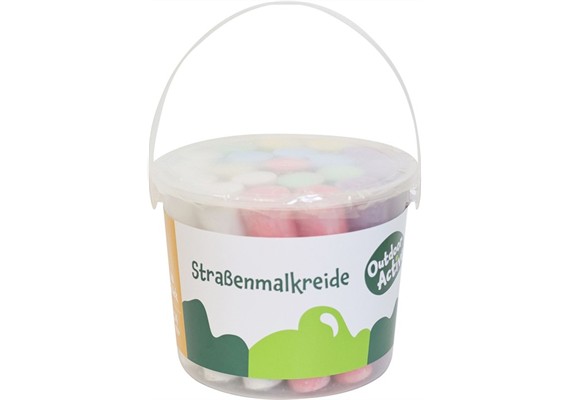 Outdoor active Strassenmalkreide im Eimer, 20 Stück