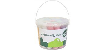 Outdoor active Strassenmalkreide im Eimer, 20 Stück