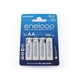 Panasonic Eneloop Akkus, 4-er Pack AAA 800mAh