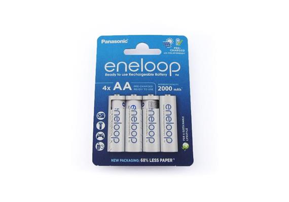 Panasonic Eneloop Akkus, 4-er Pack