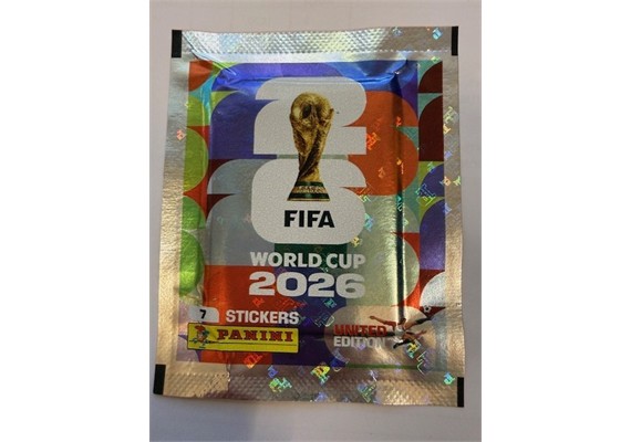 Panini FIFA World 2026 Sticker Set einzeln mit 7 Stickern