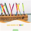 Papierdrachen 12 Bicolor Buntstifte Metallik und Neon | Bild 5