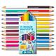 Papierdrachen 12 Bicolor Buntstifte