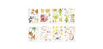 Papierdrachen - Wandtattoos - Farm - Set 7
