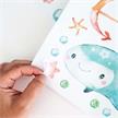 Papierdrachen - Wandtattoos - Meerjungfrau - Set 1 | Bild 3