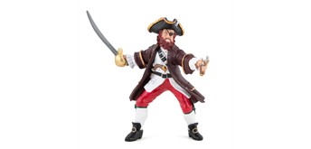 Papo 39428 Spielfigur Barbarossa, rot