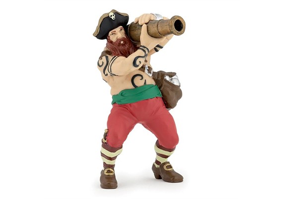 Papo 39439 Spielfigur Pirat mit Kanone