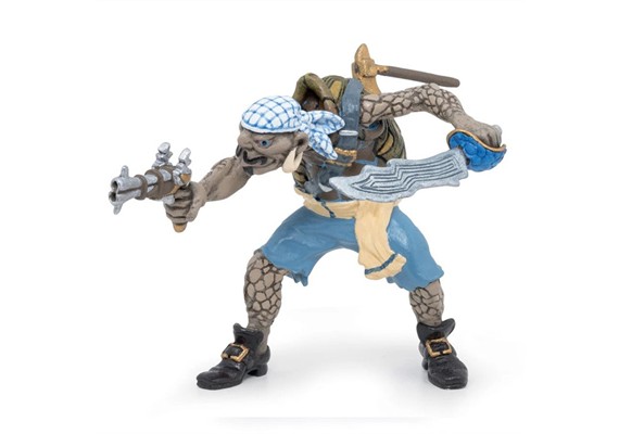 Papo 39481 Spielfigur Schildkröte-Mutantenpirat
