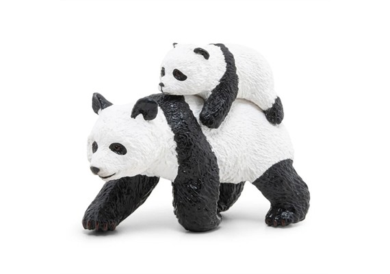 Papo 50071 Spielfigur Panda mit Jungtier