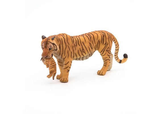 Papo 50118 Spielfigur Tigerin mit Jungtier