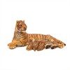Papo 50156 Spielfigur Liegende Tigerin mit Babies