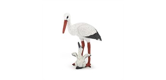 Papo 50159 Spielfigur Storch mit Storchjunges