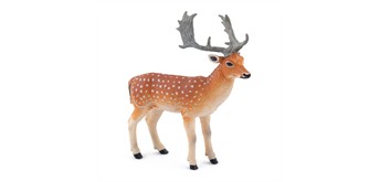 Papo 50325 Spielfigur Damhirsch braun/weiss 11.5 cm
