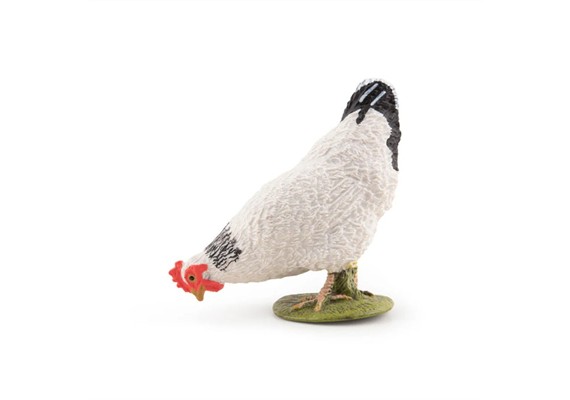 Papo 51160 Spielfigur Pickendes weisses Huhn