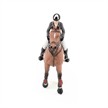 Papo 51561 Spielfigur Wettkampfpferd und Reiter 13 cm | Bild 4