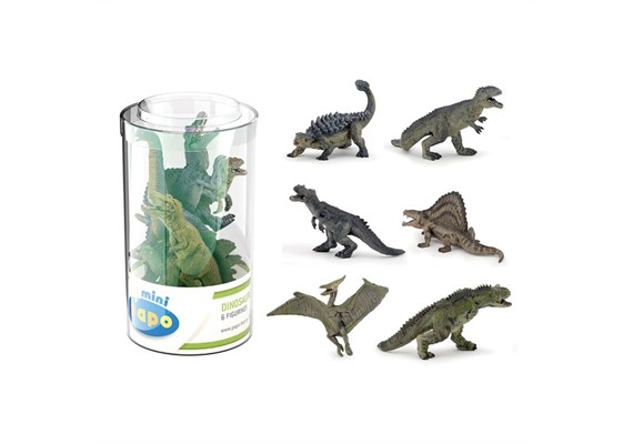 Papo Mini PLUS Dinosaurier 6 Figuren