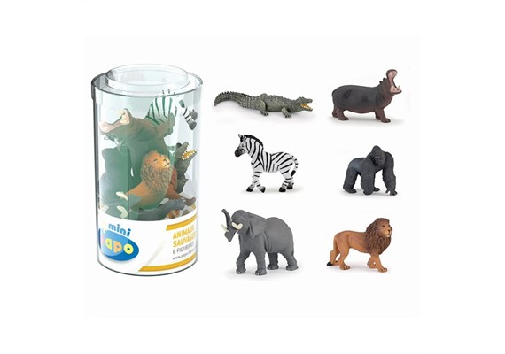 Papo Mini PLUS Wildtiere 6 Figuren