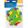 Partykette bunt 2.5 Meter