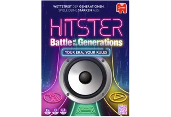Partyspiel Hitster Battle of the Generations