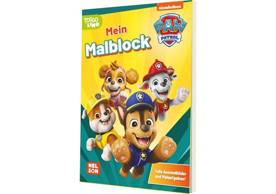 Paw Patrol Mitmachbuch: Mein Malblock