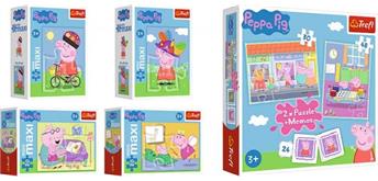 Peppa Pig Memo und 2 in 1 Puzzle und Minipuzzle