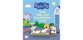 Peppa Wutz Ausmalbilder: Peppa Pig: Mein Mal- und Geschichtenbuch