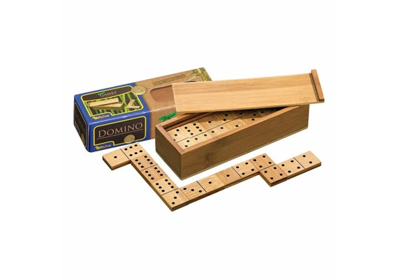 Philos - Domino Doppel 6 Holzbox 17 x 5 x 4 cm