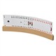 Philos Kartenhalter aus Holz gebogen 33 cm