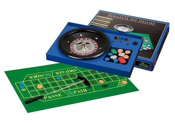 Philos Roulette Set Deluxe - mikt Bakalit-Teller