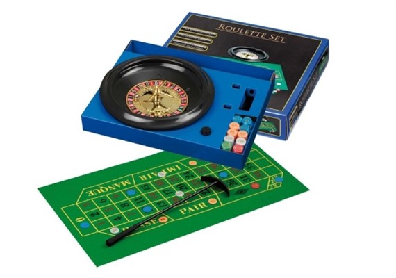 Philos Roulette Set mit Kunststoff-Teller 30 cm