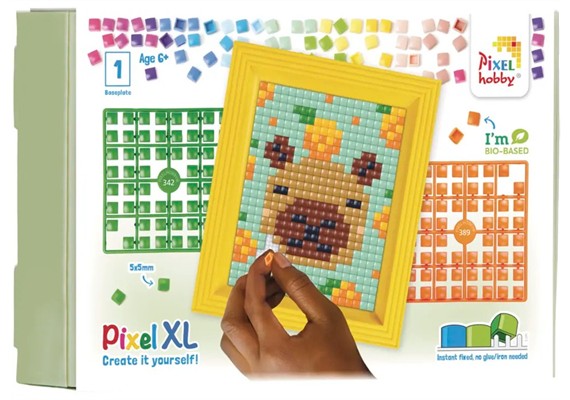 Pixel 12099 Geschenkverpackung mit 13 Pixel XL Vierecke - Capybara