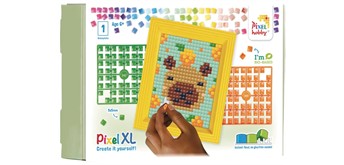 Pixel 12099 Geschenkverpackung mit 13 Pixel XL Vierecke - Capybara