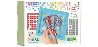 Pixel 12103 Geschenkverpackung mit 13 Pixel XL Vierecken - Elefant