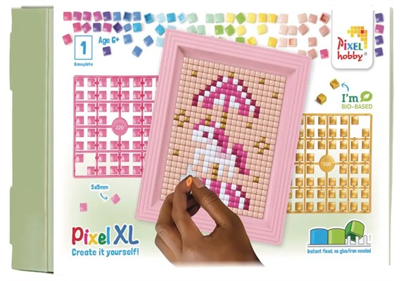 Pixel 12104 Geschenkverpackung mit 13 Pixel XL Vierecken - Karusell