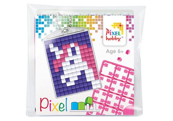 Pixel 23034 Medaillon-Set Einhorn pink