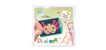 Pixel 23161 Medaillon Starterset Axolotl rosa